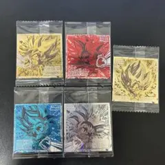 ドラゴンボールウエハース　ダブルゴールドスペシャル　悟空スペシャル4種