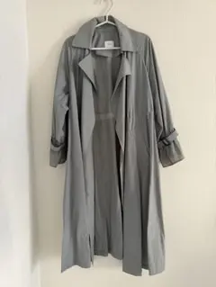 ローリーズファーム　トレンチコート　水色　ロングレディース　アウター　グレー