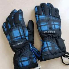 VAXPOT バックスポット　スキー　グローブ　ジュニア　140㎝　BLUE