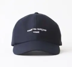 【パステル】コムデギャルソンオム 2024AW ブラック キャップ コムデギャルソンオム 24SS ジップアップナイロンジャケット