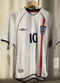 正規品 新品 サッカー イングランド代表 ユニフォーム ワールドカップ 2002