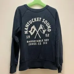 H&M L.O.G.G. トレーナー ネイビー XS