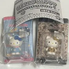 ハローキティ　パッケージミニチュアコレクション2 ナース　ヒョウ柄　2種セット