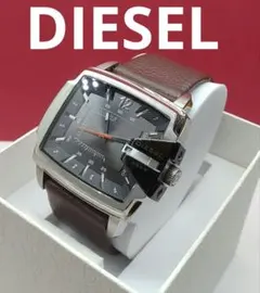 ☆DIESELクリフハンガー！電池交換 スクエア 時計☆ - メルカリ