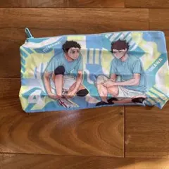 ハイキュー　ポーチ　ガチャガチャ青葉城西高校　及川徹、岩泉一