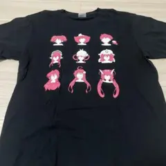 アニメTシャツ Lサイズブラック らきすた ToLOVEる そにこ