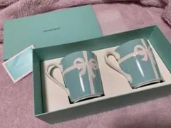 【新品未使用】 Tiffany & Co. マグカップ 2個セット ティファニー