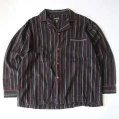 00s ST JOHN’S BAY コットン パジャマシャツ 開襟 USA古着