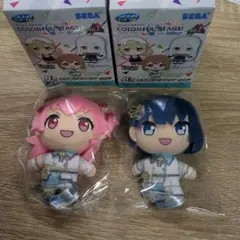 セガラッキーくじB賞ぷちぬいマスコット 桃井愛莉＆桐谷遥　セット