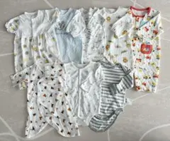 【まとめ売り】男の子ベビー服 50•60•70 8点セット