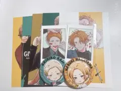 ギヴン ギヴン展 缶バッジ あきはる 梶明彦 中山春樹 - メルカリ