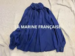 LA MARINE FRANÇAISE ボウタイギャザーブラウスのサムネイル