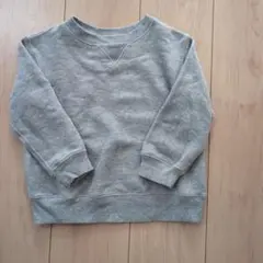 グレー 長袖スウェット 100サイズ