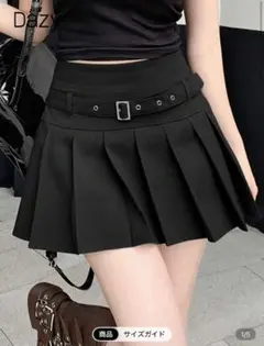 SHEIN　黒　スカート