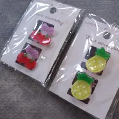【新品】キッズヘアクリップ 2個セット 2