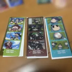 忍たま乱太郎　トレーディングクリアフォトカット　タソガレドキ　一年生　三年生