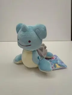 【新品未開封】へんしんメタモン　ラプラス 楽天市場】【併売】【中古】ぬいぐるみ へんしん！ メタモン
