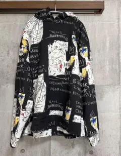 【23AW 人気 美品】Danke schon× バスキア コラボパーカー