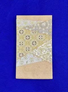 上質 手織り明綴れ ポイント袋帯 上品な正絹ベージュ地 格調華文織り