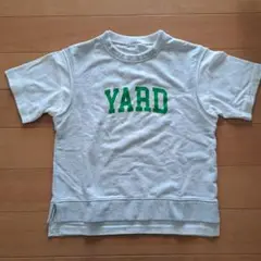 YARD ロゴ トレーナー 120サイズ グレー