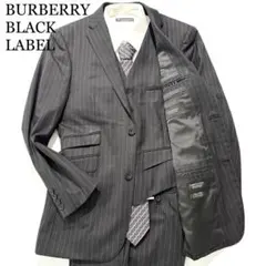 BURBERRY BLACK LABEL スリーピース 110s ブラック 40のサムネイル