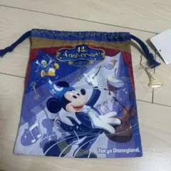 ディズニーランド 42周年記念 フィルハーマジック　巾着※おまけ付き