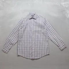 CHAPS RALPH LAUREN 美品 A0878 長袖シャツ XS グレー
