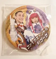 ナンバーワン戦隊ゴジュウジャー ファイヤキャンドル ブーケ 缶バッジ