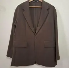 ブラウン テーラードジャケット
