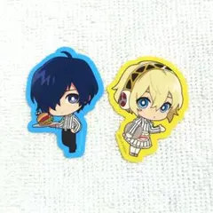 ペルソナ3 ウェンディーズコラボ ミニフレークシール 主人公&アイギス