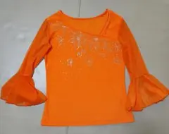 オレンジ レッスンウェア