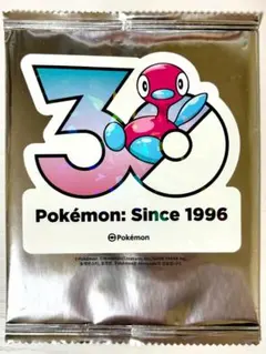 韓国 ポケモン 30周年記念 ポリゴン2 ステッカー - メルカリ