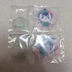 フリューくじ忍たま乱太郎ふんわり桜もちぴこの段　食満留三郎アクリルスタンド賞2個