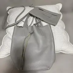 S.MANO ITALY レザー ミニショルダーバッグ クラッチバック 未使用 