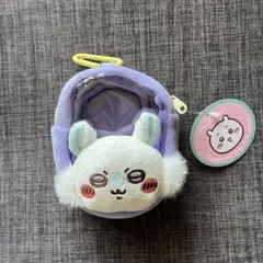 ちいかわ　窓付きおかお　ミニポーチ　モモンガのサムネイル