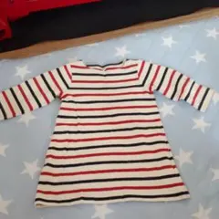 無印良品　ワンピース　チュニック　長袖　ベビー　80サイズ