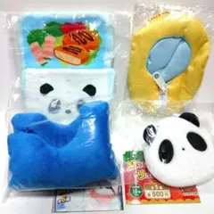 ぬい用 ガチャグッズ 旅行グッズ ネックピロー シュラフ リュック パンダ