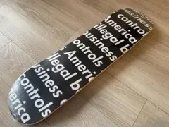 SUPREME Illegal Business Controls Deck - メルカリ