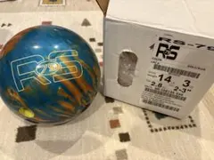 RS-79 ボウリングボール ゴールド/ブルー 14ポンド