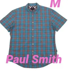 Paul Smith Jeans 半袖チェック柄シャツ サイズM ポールスミスのサムネイル