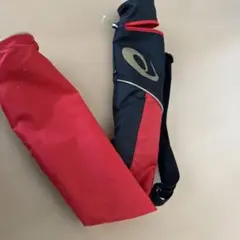 アシックス バットケース 赤黒