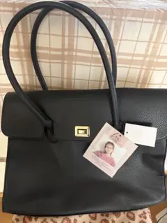 MEMU&CO トートバッグ ブラックのサムネイル