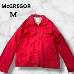 McGREGOR マックレガー ジャケット　上着　ジャンパー　ブルゾン　M 赤