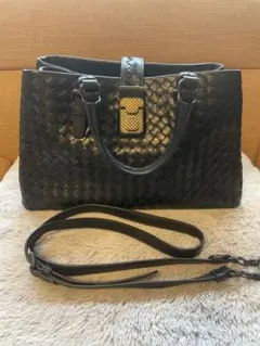 BOTTEGA VENETAハンドバッグ　イントレチャート　2wayのサムネイル