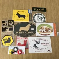 ウェルシュ・コーギー ステッカーセット