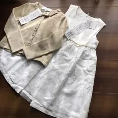 100cm タルティーヌエショコラ カーディガン ワンピース