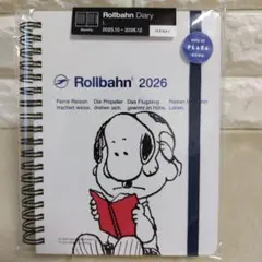 ロルバーン PLAZA限定 PEANUTS ダイアリー2026 新品 スヌーピー
