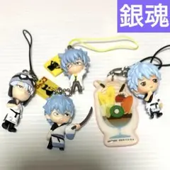 銀魂　マスコットストラップ　クリーナーマスコットストラップ　銀時