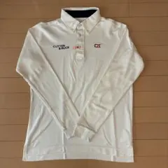 Cutter & Buck 長袖ポロシャツ L ホワイト