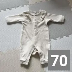 コーデュロイ ロンパース